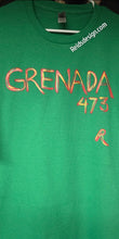 Load image into Gallery viewer, &quot;GRENADA 473 &quot; Hand Painted T-Shirts by Reids&#39; Design.  (Size Men XL / Women 1XL)