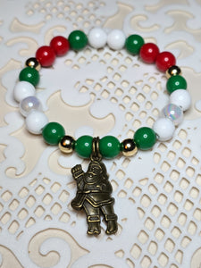 Youth Santa bracelet..size 6.5"