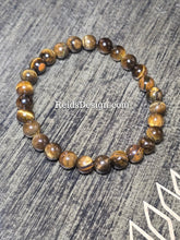 Load image into Gallery viewer, New Tigereye 8mm Bracelet 8.5 inches