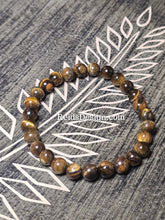 Load image into Gallery viewer, New Tigereye 8mm Bracelet 8.5 inches