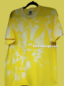 One of a Kind Handmade Reversed Tie Dye / Bleach Tie Dye T-shirts by Reids' Design Men XL / Women 2X