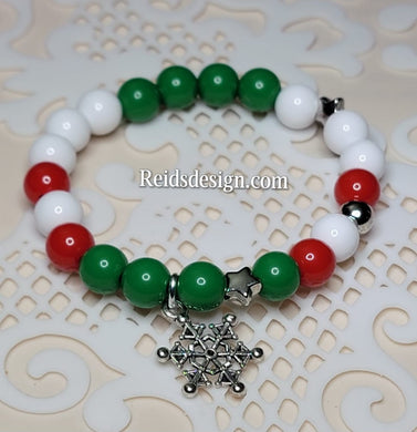 Youth Snowflake ❄️ bracelet..size 6.5