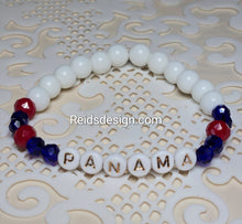 Load image into Gallery viewer, Panama Bracelet 7.5  inches Unisex Name Bracelet