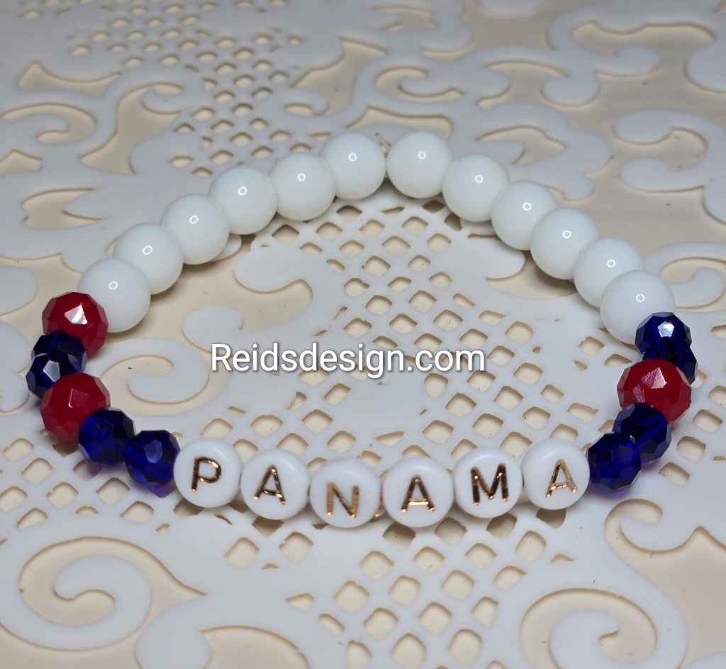 Panama Bracelet 7.5  inches Unisex Name Bracelet