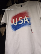 Load image into Gallery viewer, New... USA Hand Painted by Reids&#39; Design (Size Men Large / Women XL)