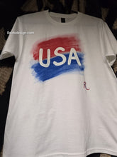 Load image into Gallery viewer, New... USA Hand Painted by Reids&#39; Design (Size Men Large / Women XL)