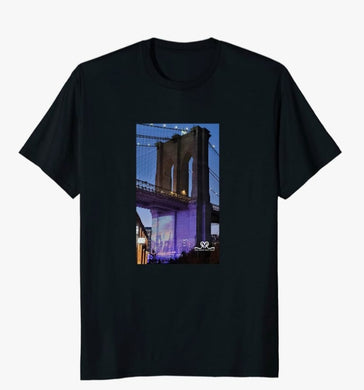 New Black Brooklyn Bridge T-Shirt ( size mens large/ ladies size XL) photo taken by Reids' Visions