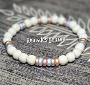 Wood Wrap Bracelet & Anklet Set