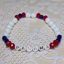 Load image into Gallery viewer, Panama Bracelet 7.5  inches Unisex Name Bracelet