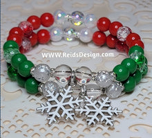 Load image into Gallery viewer, SNOWFLAKE ❄️ Bracelet... size 7.5&quot;