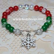 Load image into Gallery viewer, SNOWFLAKE ❄️ Bracelet... size 7.5&quot;