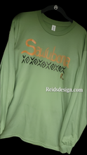 Load image into Gallery viewer, New &quot;Sawubona&quot; is a powerful Zulu greeting from South Africa, translating to &quot;I see you&quot;  Long Sleeve T-Shirts Men Large / Women XL Hand Painted