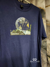 Load image into Gallery viewer, Unisphere stainless-steel Globe at Meadows–Corona Park. Photo taken by us Reids' Visions on one our visits to the US Open. Size Unisex Men large/ Woman XL