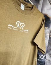 Load image into Gallery viewer, Reids' Design Hand Painted " Reids' Design LOGO MERCH" (size  large Men / XL Women) T-shirt