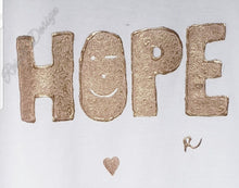 Load image into Gallery viewer, Sale.....T-Shirt Rose Gold Swirl &quot;Hope&quot; Hand Painted by Reids&#39; Visions Unisex XL / Women 2X