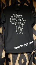 Load image into Gallery viewer, Reids&#39; Design Hand Painted Africa Mud Cloth Design ( size Men Large / XL Women ) T-shirt