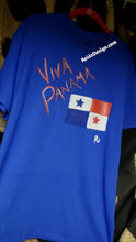 Load image into Gallery viewer, Reids&#39; Design &quot; Viva Panama&quot; Hand Painted T-Shirts Men Large / Women XL