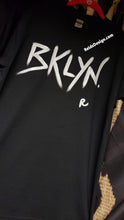 Load image into Gallery viewer, Reids&#39; Design Hand Painted BKLYN T-shirt with a little Glitter Men Medium/ Women Large
