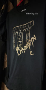 Brooklyn Bridge Hand Painted T-Shirts by Reids' Design  Men Small / Wowen Medium