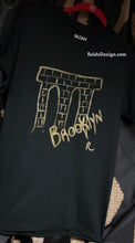 Load image into Gallery viewer, Brooklyn Bridge Hand Painted T-Shirts by Reids&#39; Design  Men Small / Wowen Medium