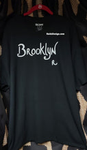 Load image into Gallery viewer, BROOKLYN Hand Painted T-Shirts with a little glitter by Reids&#39; Design Men 2x / Women 3x