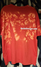 Load image into Gallery viewer, One of a Kind Handmade cotton Reversed Tie Dye / Bleach Tie Dye T-shirts by Reids&#39; Design Men 2X / Women 3X