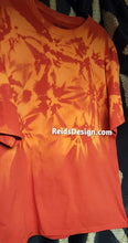 Load image into Gallery viewer, One of a Kind Handmade cotton Reversed Tie Dye / Bleach Tie Dye T-shirts by Reids&#39; Design Men 2X / Women 3X