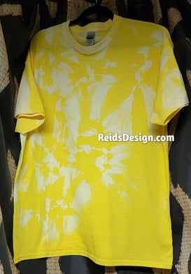 One of a Kind Handmade Reversed Tie Dye / Bleach Tie Dye T-shirts by Reids' Design Men XL / Women 2X