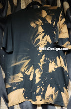 Load image into Gallery viewer, One of a Kind Handmade cotton Reversed Tie Dye / Bleach Tie Dye T-shirts by Reids&#39; Design Men XL / Women 2X