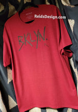 Load image into Gallery viewer, Hand Painted Red &quot;BKLYN&quot; By Reids&#39; Design Men XL /Women 2X