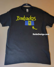 Load image into Gallery viewer, New Barbados Hand Painted T-Shirts by Reids&#39; Design Small Men / Medium Women