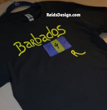 Load image into Gallery viewer, New Barbados Hand Painted T-Shirts by Reids&#39; Design Small Men / Medium Women