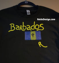 Load image into Gallery viewer, New Barbados Hand Painted T-Shirts by Reids&#39; Design Small Men / Medium Women