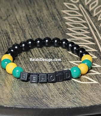 NSU Inspired Bracelet #BEHOLD 7.5  inches Unisex Name Bracelet