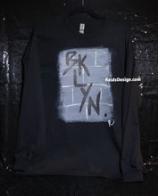 Load image into Gallery viewer, Reids&#39; Design Hand Painted BKLYN Brick Wall T-Shirt (XL Men / 2X Women)