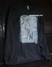 Load image into Gallery viewer, Reids&#39; Design Hand Painted BKLYN Brick Wall T-Shirt (XL Men / 2X Women)