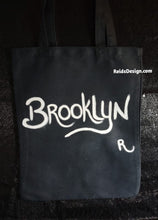 Load image into Gallery viewer, New Brooklyn Handmade Painted Canvas Tote Bags (size 13&quot; ×15&quot; inches) with Long Handle