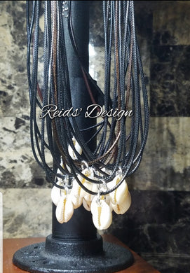 Sale.....Cowrie Shell on Cord Necklace