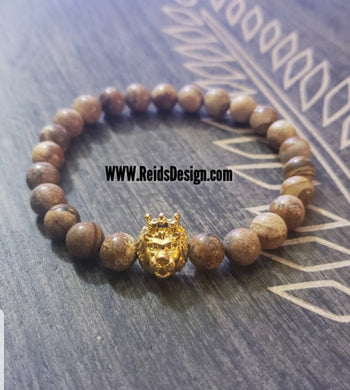 Lion Jasper Bracelet