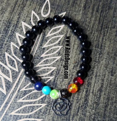 Sale....Chakra Rose Bracelet