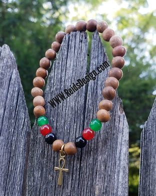 Sale....Jasper Ankh Bracelet