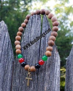 Sale....Jasper Ankh Bracelet