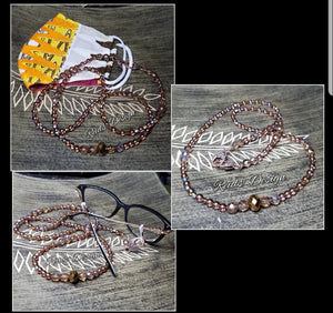 Necklace, Mask and Eyeglasses Chain (32 inch) * mask not included