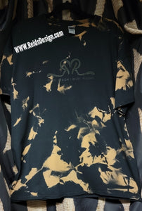 Reids' Design Hand Painted " Reids' Design LOGO MERCH" ( size XL Men / 2XL Women ) Reverse Tye Die T-shirt