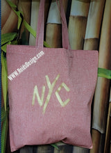 Load image into Gallery viewer, Sale....Hand-Painted 100% Cotton Canvas Tote Bags (size 15×16 inches) with Long Handle