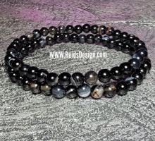 Load image into Gallery viewer, Sale...6mm Agate Bracelet (size 8.5&quot; )Each Bracelet