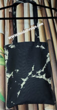 Load image into Gallery viewer, One of a kind Bleach Dye Canvas Tote Bags (size 13&quot; ×15&quot; inches) with Long Handle